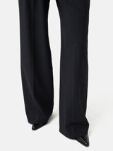 Nik Crosshatch Trouser | Navy