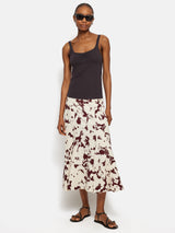 Band Back Vest | Raisin