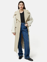 Linen Blythe Half Sleeve Tee | Black