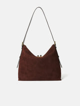 Large Trafalgar Shoulder Bag | Burgundy