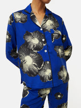 Digital Floral Modal Pyjama | Blue