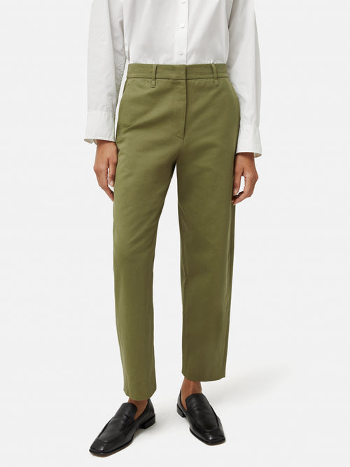 Nevis Cotton Chino | Green