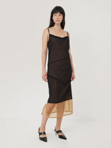 Sequin Mesh Dress | Black