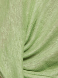 Linen Twist Front Top | Green