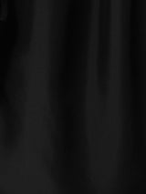 Silk Habotai Relaxed Shirt | Black