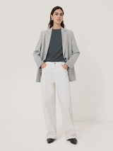 Supima Cotton Crew Neck Tee | Steel Grey