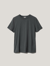 Supima Cotton Crew Neck Tee | Steel Grey