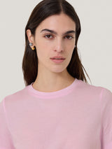 Supima Cotton Crew Neck Tee | Bloom Pink