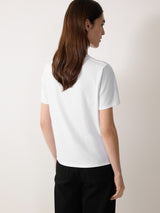 Supima Cotton Crew Neck Tee | White