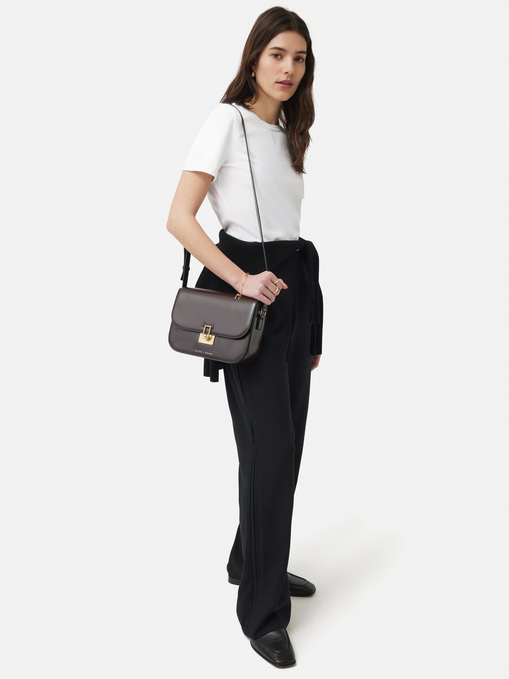 Chloe Supima Cotton White Top Set