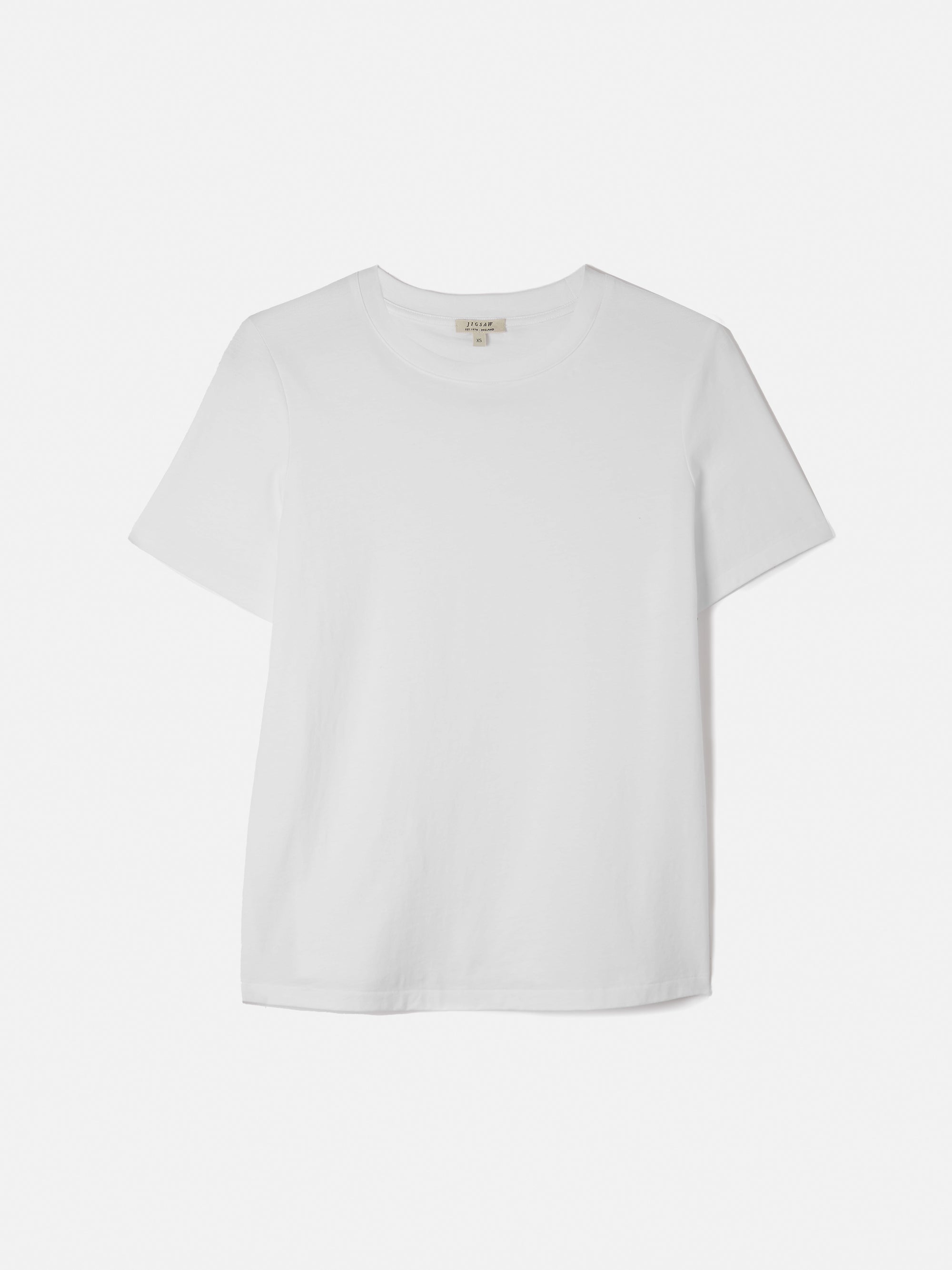 Simon Tee in Supima Slub - White main image 0