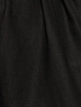 Linen Sleeveless Jumpsuit | Black