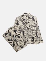 Kings & Queens Pyjama | Monochrome