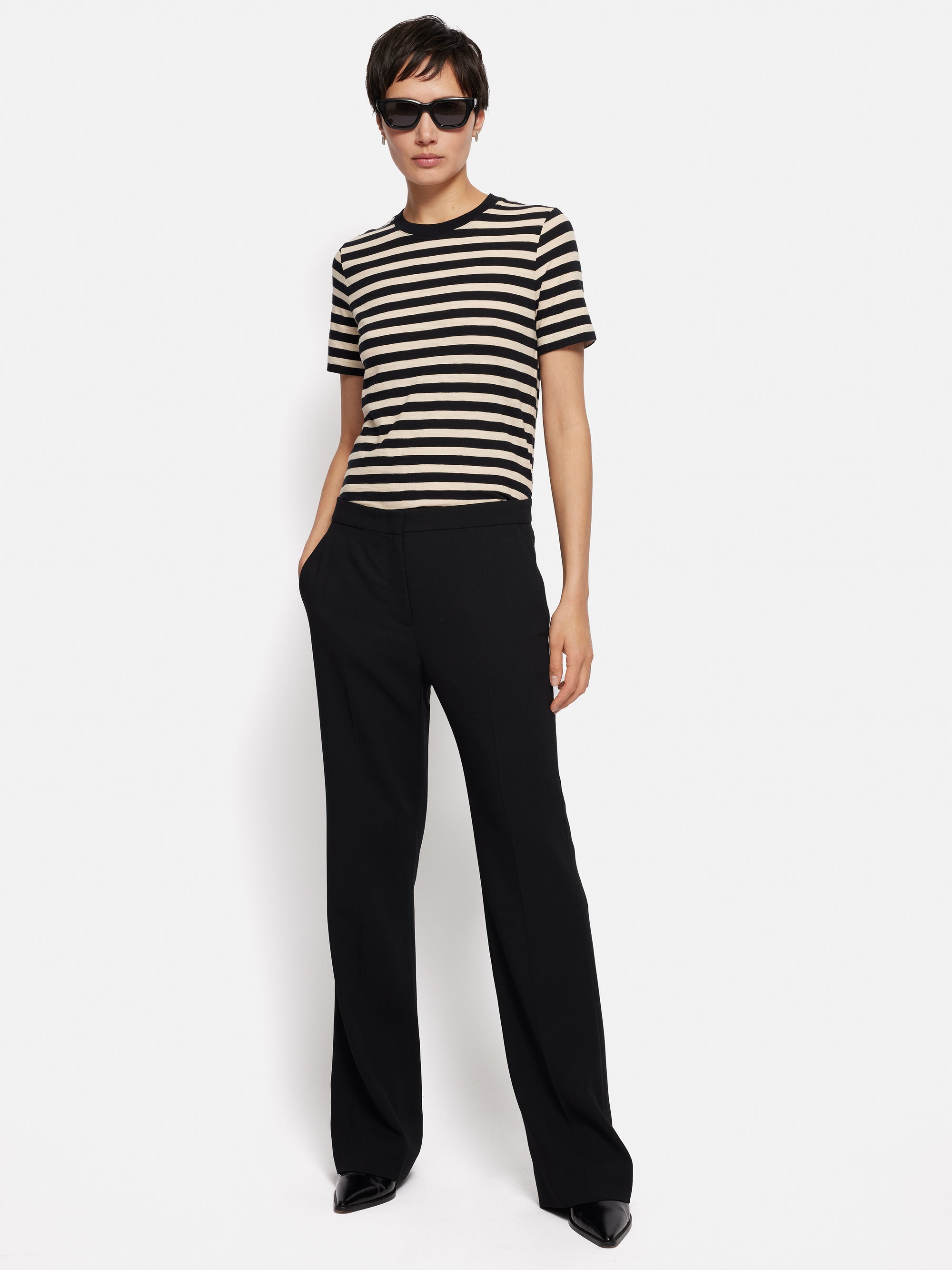 The Slub Stripe Tee main image 1