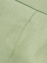Irish Linen Twill Palazzo Trouser | Green