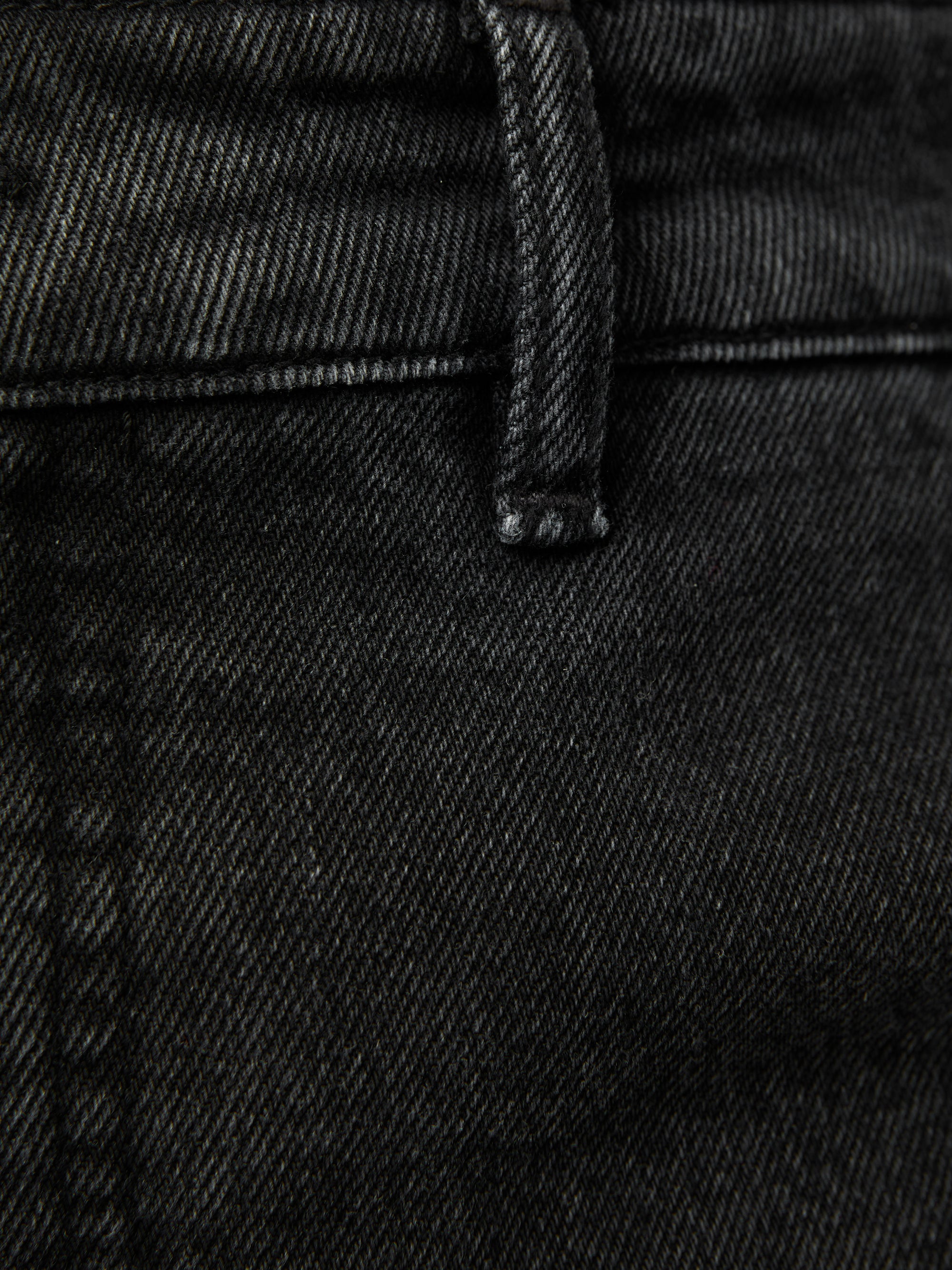 Tinny Skirt - Stylish Washed Denim Slit Skirt main image 0