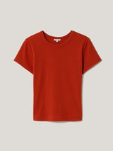 Fine Cotton Baby Tee | Orange