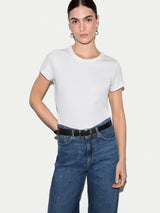 Fine Cotton Baby T-shirt | White