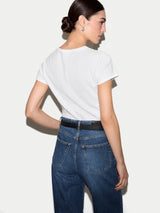 Fine Cotton Baby T-shirt | White