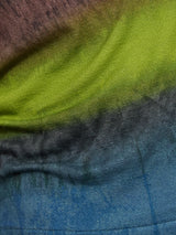 Glazed Abstract Jersey Top | Brown