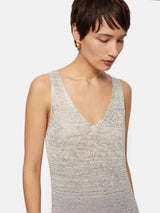 jigsaw silver dress Jigsaw Silver Sequin Gathered Maxi Dress