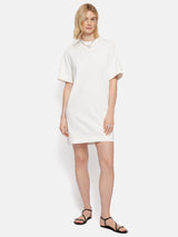 Cotton Riley T-Shirt Dress | White