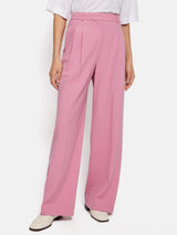 Nik Fluid Twill Trouser | Pink