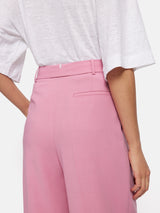 Nik Fluid Twill Trouser | Pink