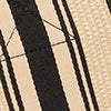 Mini Athena Stripe Woven Tote | Natural