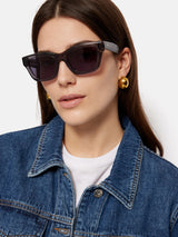 Bourne Wayfarer Sunglasses | Grey