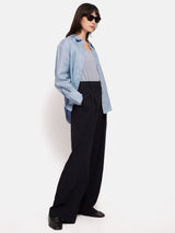 Linen Casual Shirt | Blue