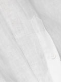Linen Casual Shirt | White