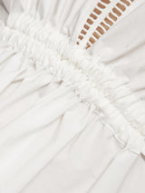 Broderie Kaftan | White