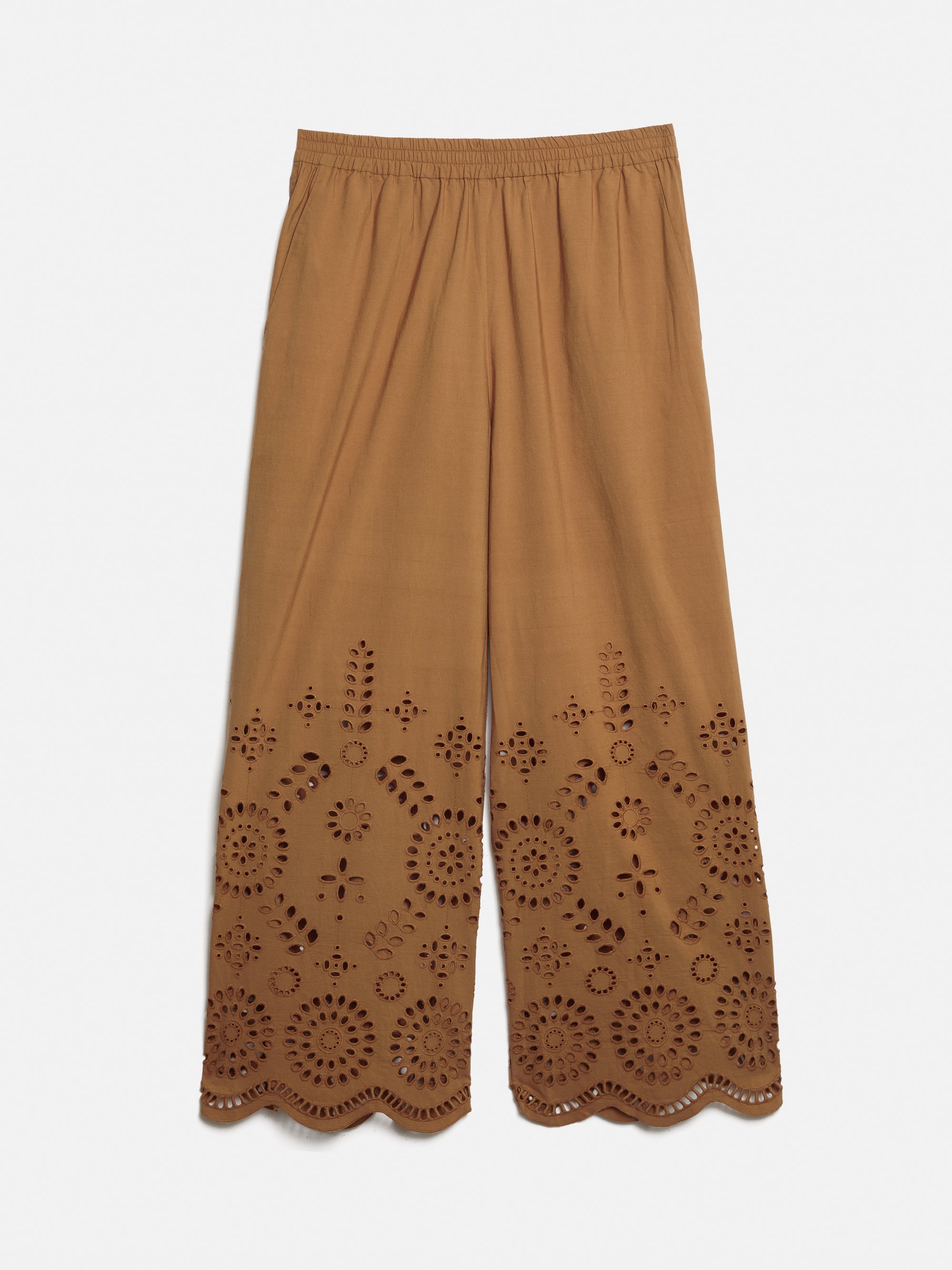 225234 Embroidered Artisan Camel Pants
