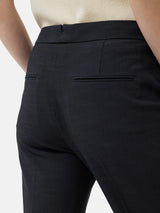 Short Crosshatch Mason Trouser | Navy