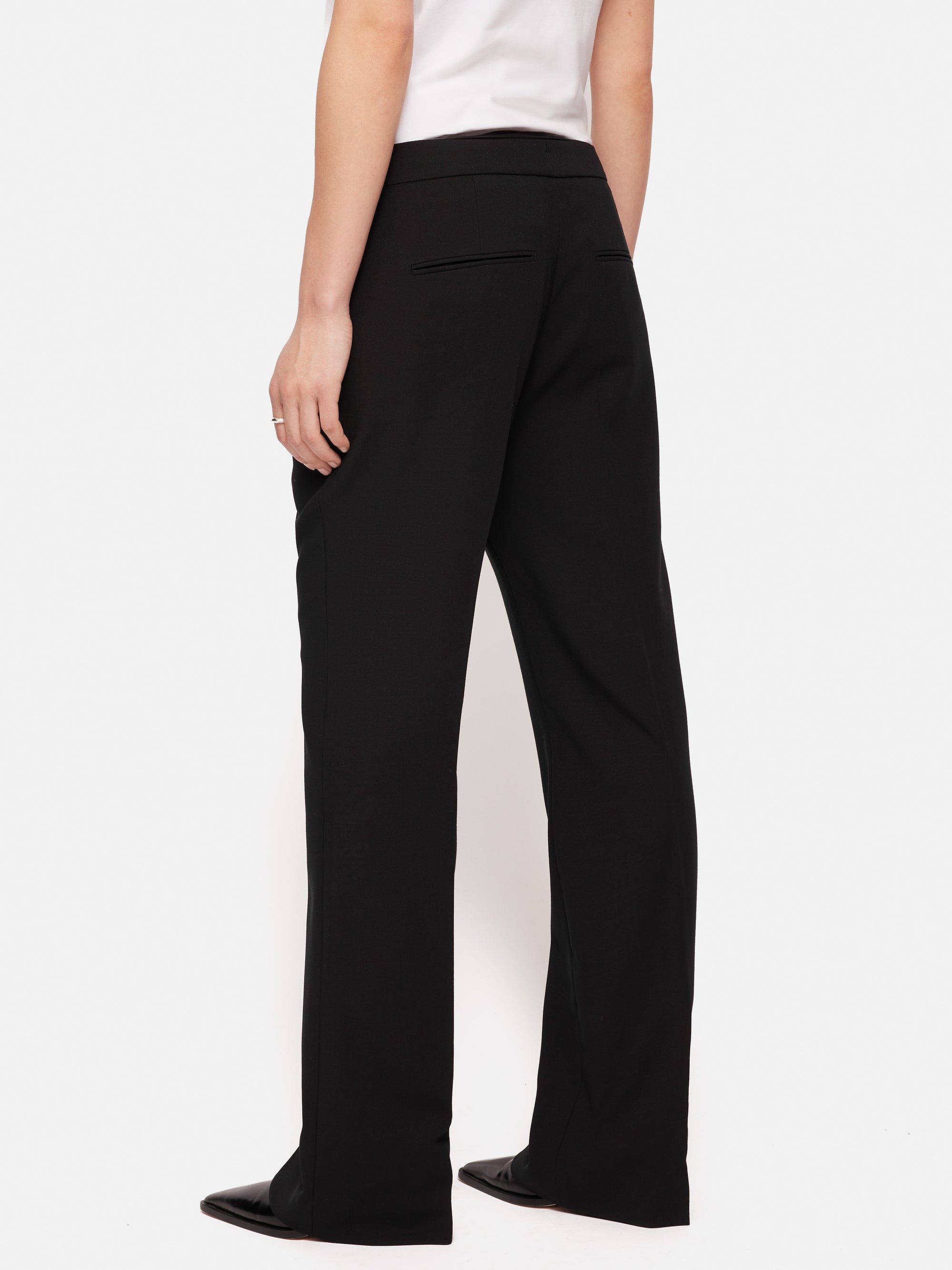 Fluid Twill Mason Trouser Black Jigsaw