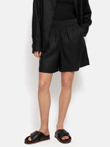 Linen Short | Black