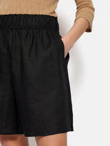 Linen Short | Black