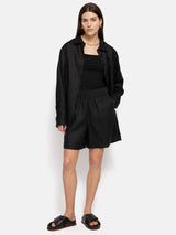 Linen Short | Black