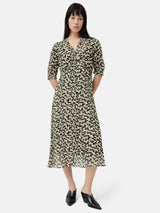 Reef Odyssey Crinkle Dress | Monochrome