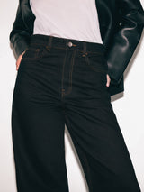 Lucia High Waisted Jean | Black