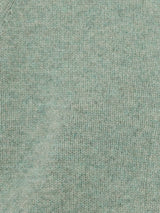 Wool Cropped Cardigan | Mint