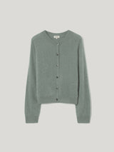 Halo Cashmere Cardigan | Green