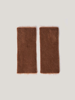 Halo Cashmere Mittens | Ginger