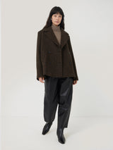 Wool Blend Snowdon Jumper | Taupe