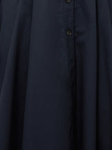 Panelled Shirt Dress | Navy