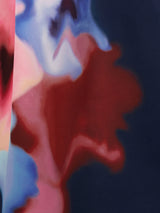 Dreamy Floral Volume Skirt | Navy