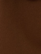 Double Face Zip Hoodie | Brown