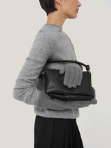 Wool Cashmere Long Gloves | Grey