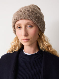 Boucle Beanie | Taupe